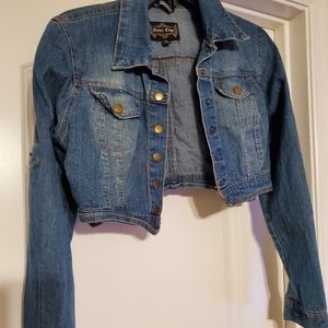 Outer edge jean jacket